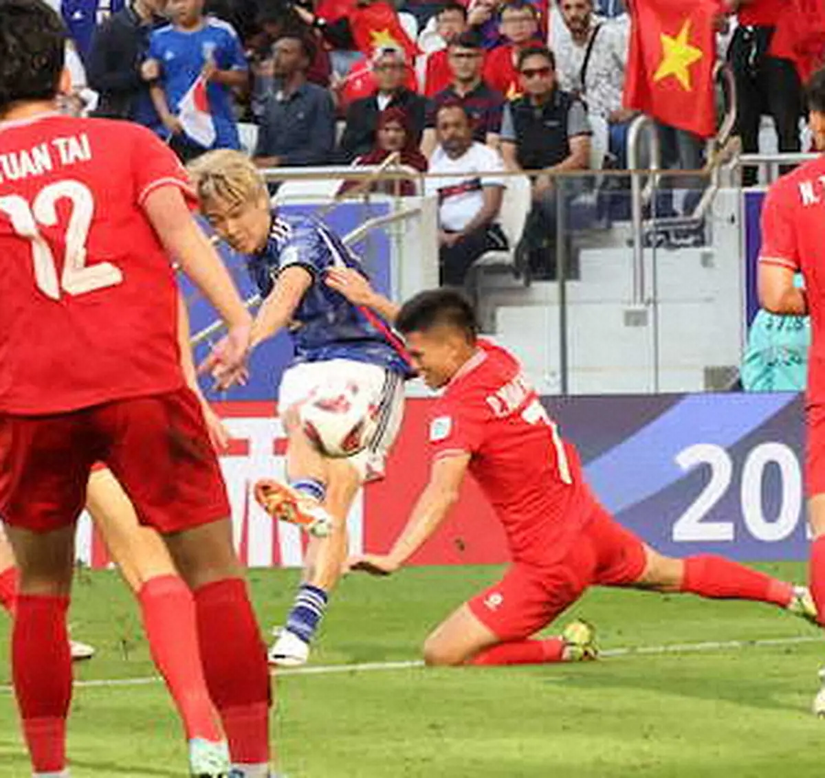 【画像・写真】【アジア杯】中村敬斗が決勝弾　デビューから6戦6発は54年ぶり　左45度の“KEITOゾーン”さく裂