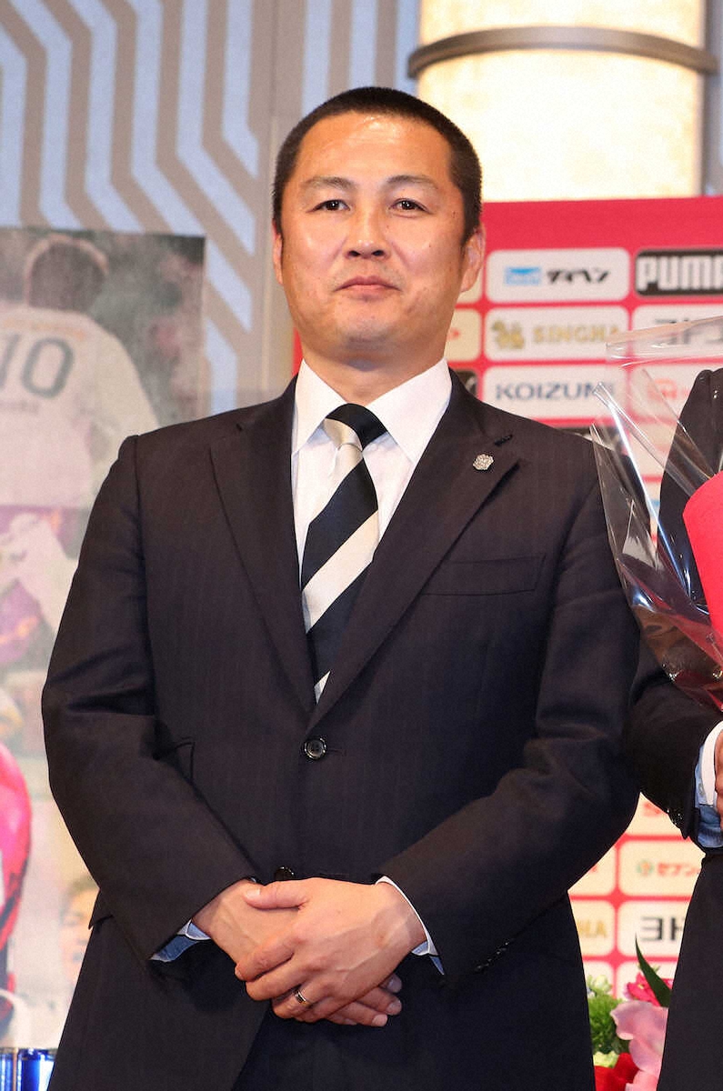 【画像・写真】森島社長　初のリーグVへ覚悟「勝ち取ろうという決意」今季はクラブ設立30周年　