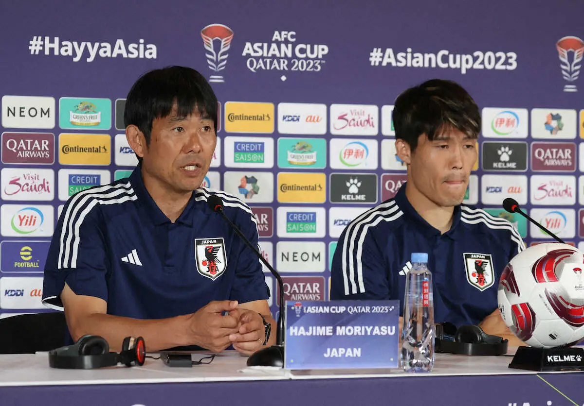 【画像・写真】【アジア杯】森保監督　「試合中の修正が難しいのか？」に反論「なんでもかんでも自由ではない」