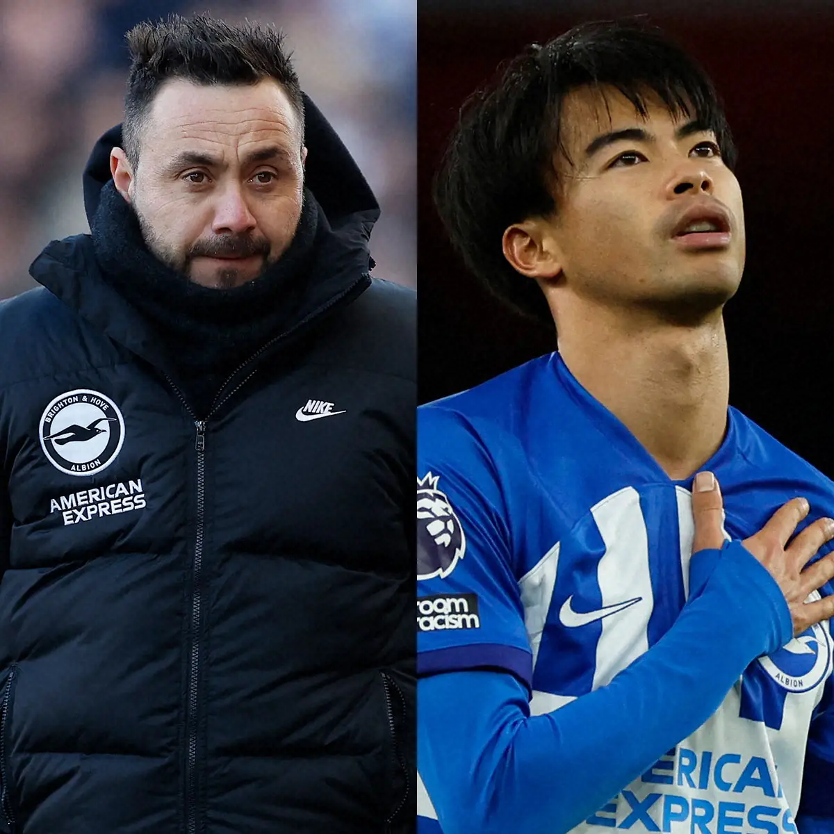 【画像・写真】ブライトン・デゼルビ監督「我々にとって非常に重要な選手」　日本代表MF三笘の早期復帰を希望