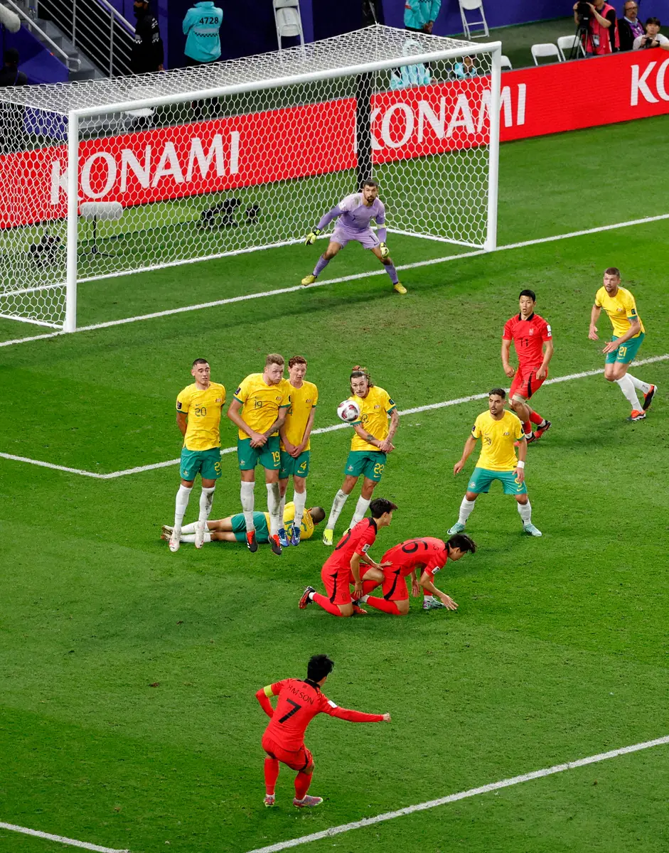 【画像・写真】【アジア杯】韓国　孫興民FK弾で2大会ぶり4強!豪州戦も土壇場に追いつく驚異の粘りで延長戦制す