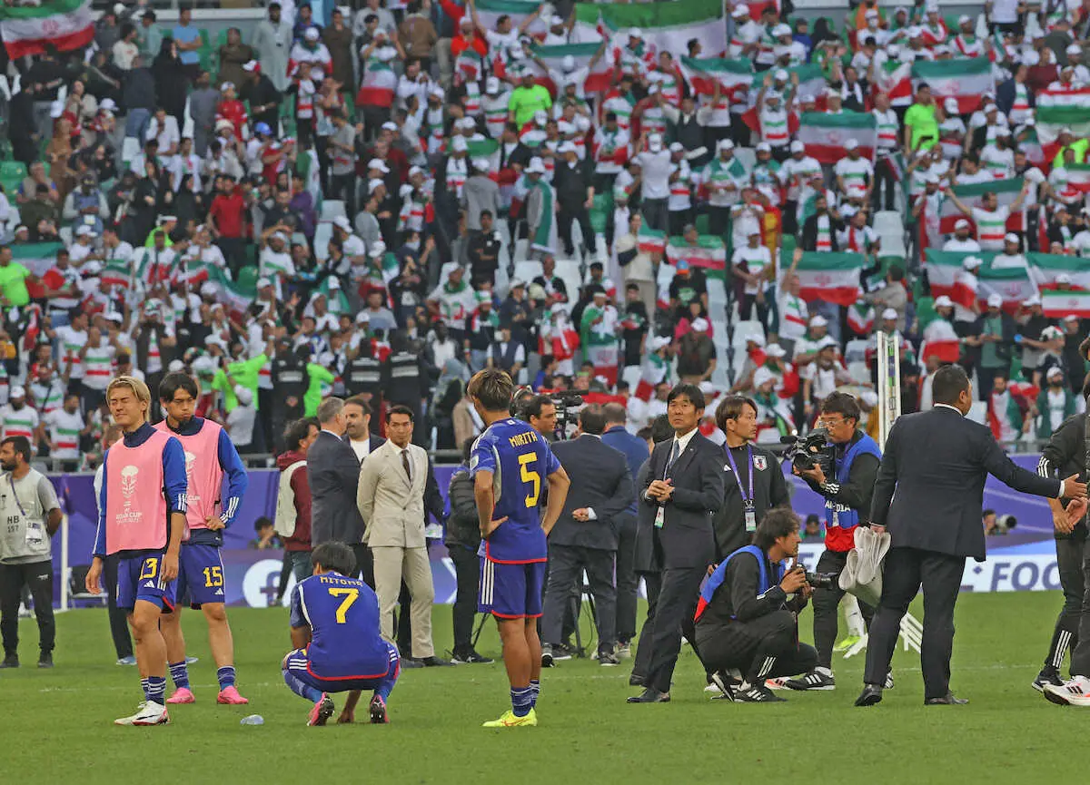 【画像・写真】【アジア杯】日本、守備崩壊の逆転負け　森保監督「私自身が交代カードをうまく切れなかったのが敗因」