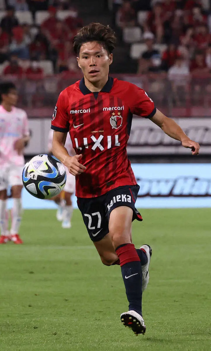 【画像・写真】鹿島が誇るドリブラー、松村優太