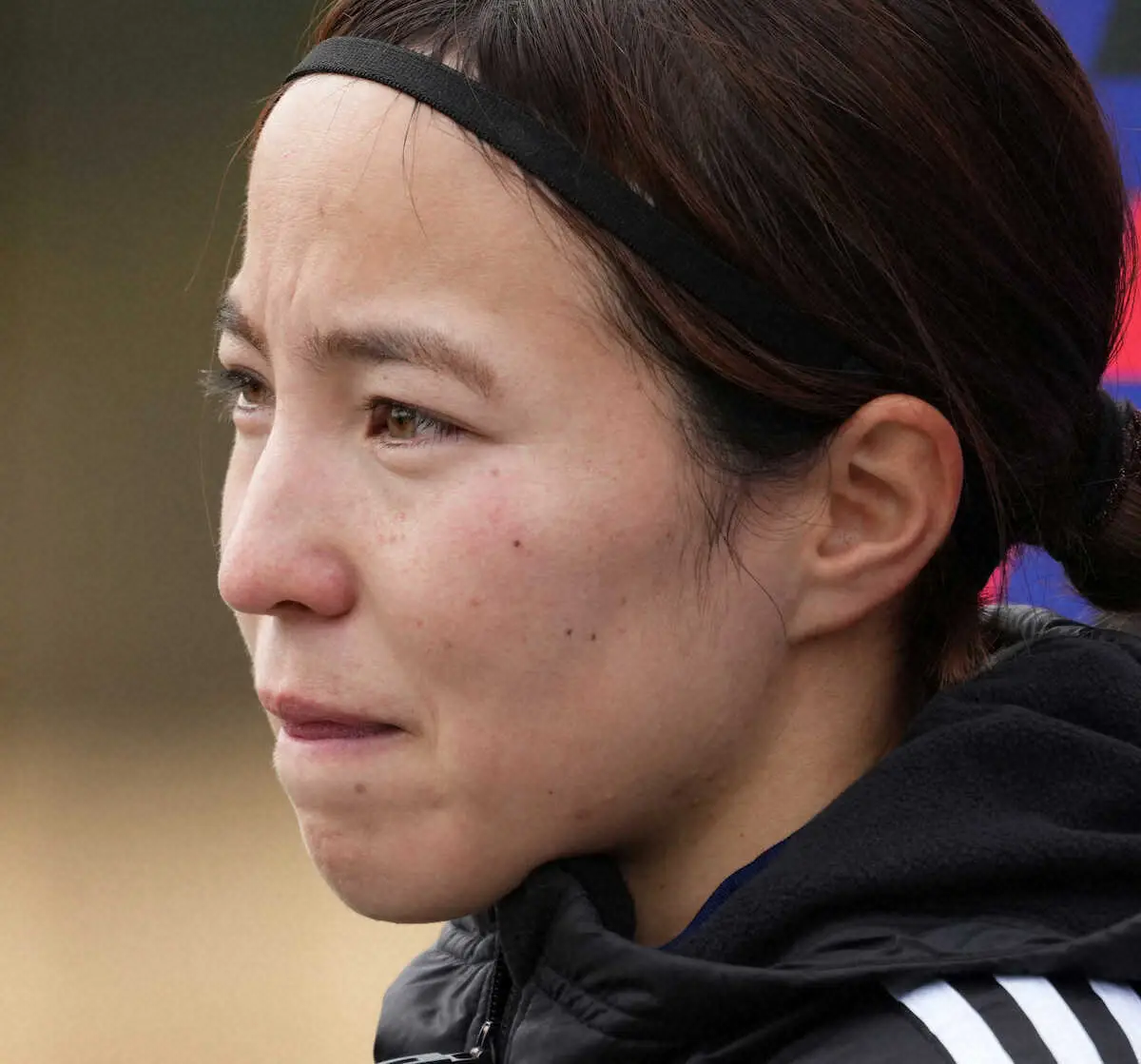 【画像・写真】なでしこMF北川ひかる　涙の誓い　猶本先輩へ「頑張っていると思う」被災地へ「元気届けたい」