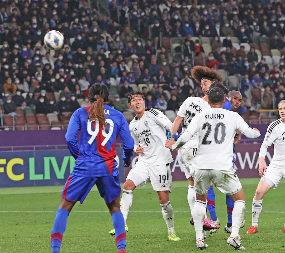 【画像・写真】【ACL】J2甲府　FW三平が韓国王者に一矢　「アフロで点が取れて良かった」