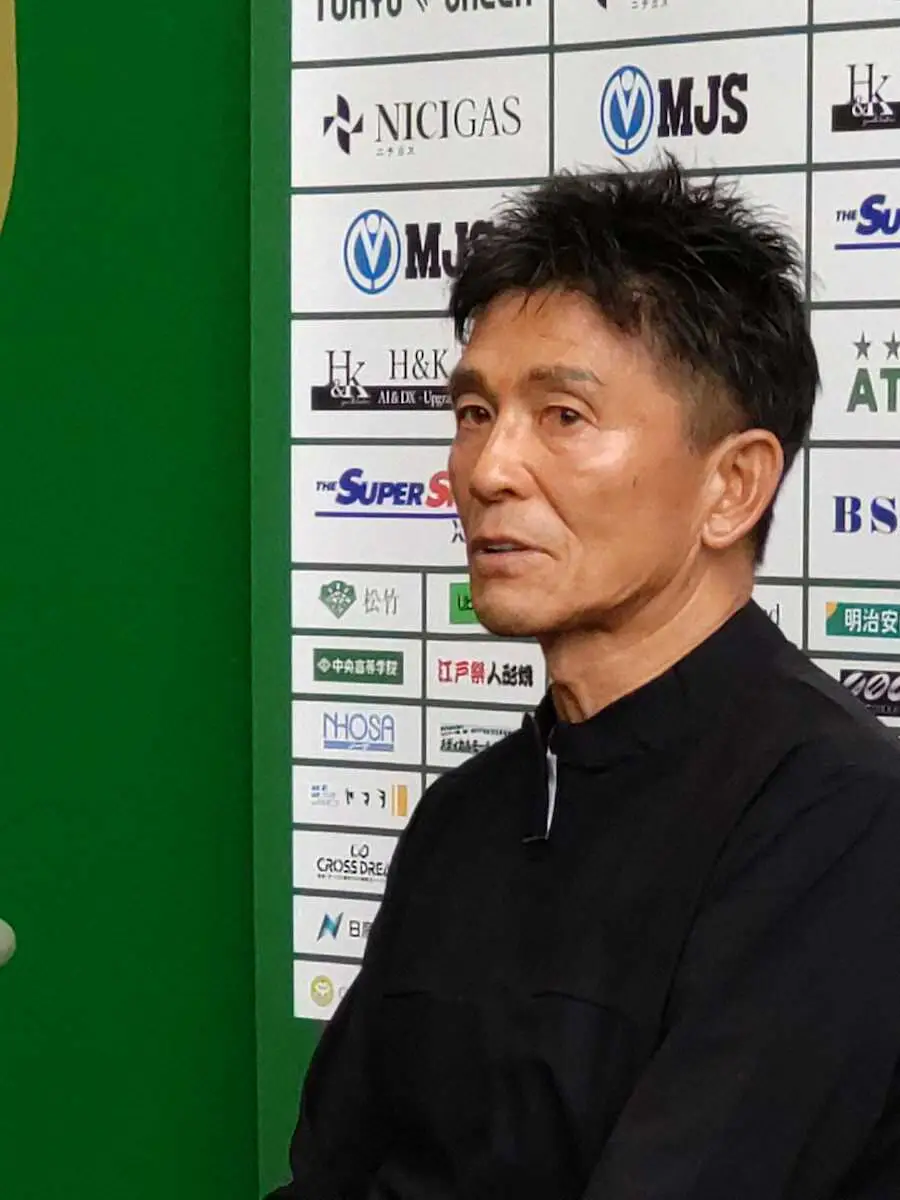 【画像・写真】東京V城福監督が会見、「いい試合できればJの価値に影響を及ぼす」と自信