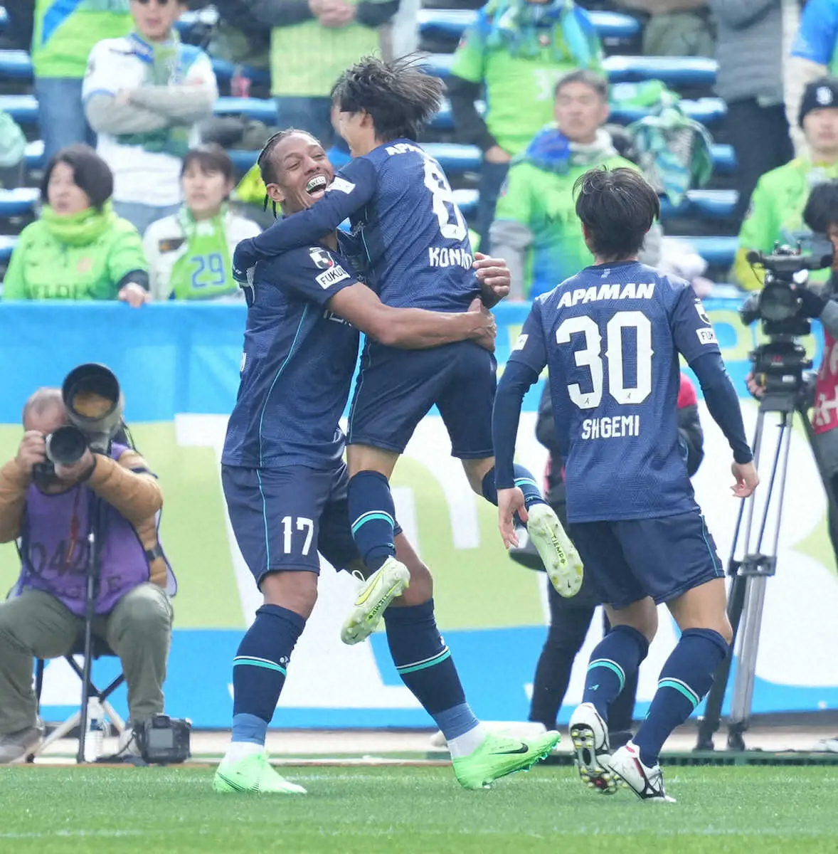 【画像・写真】福岡のFWウェリントン“来日11年連続ゴール”「長いこと日本でプレーしていることは誇り」