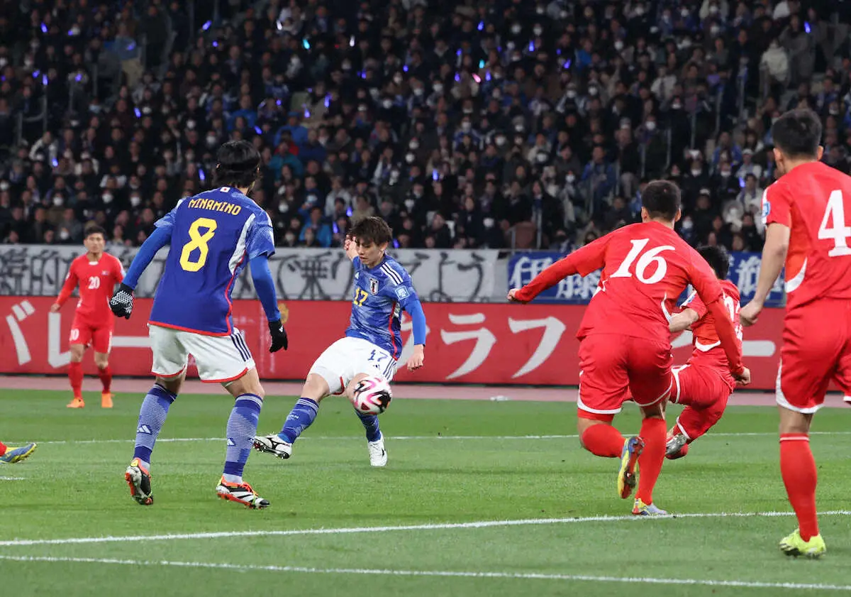 【画像・写真】田中碧　開始2分で突破王手弾　アジア杯不在も「ゴールは正義」ここぞで決めた