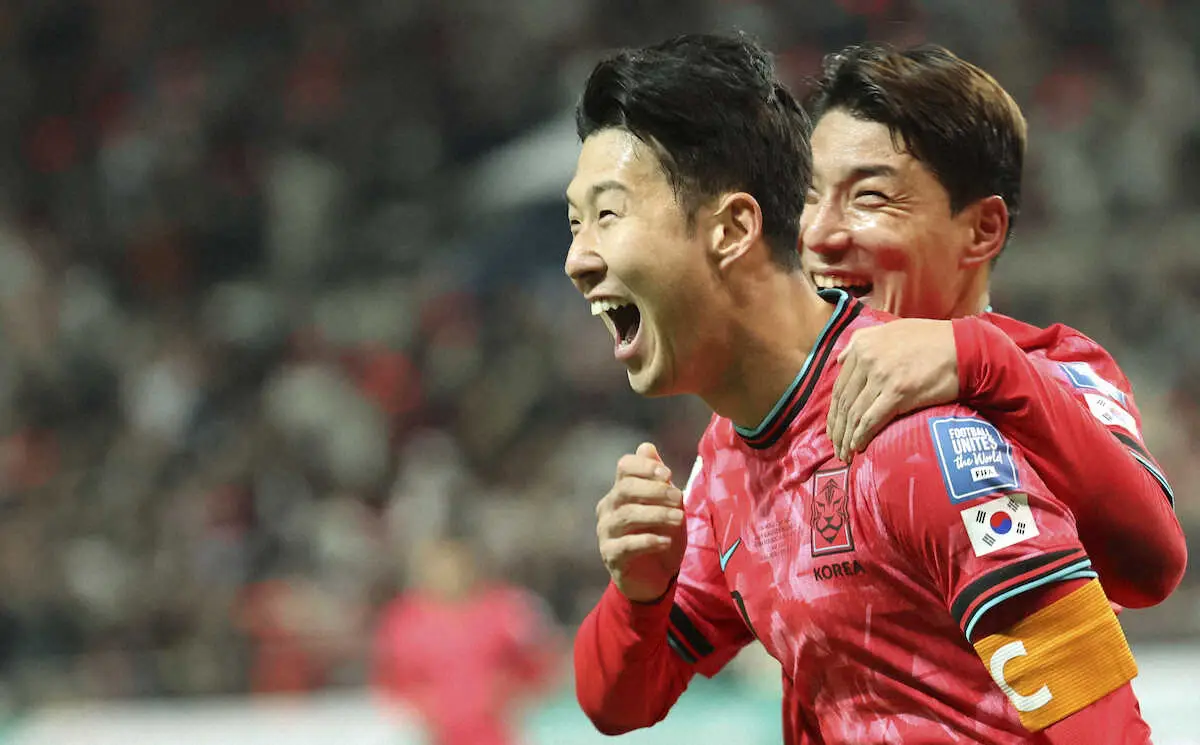 【画像・写真】韓国　孫興民弾もドロー　指揮は黄善洪暫定監督