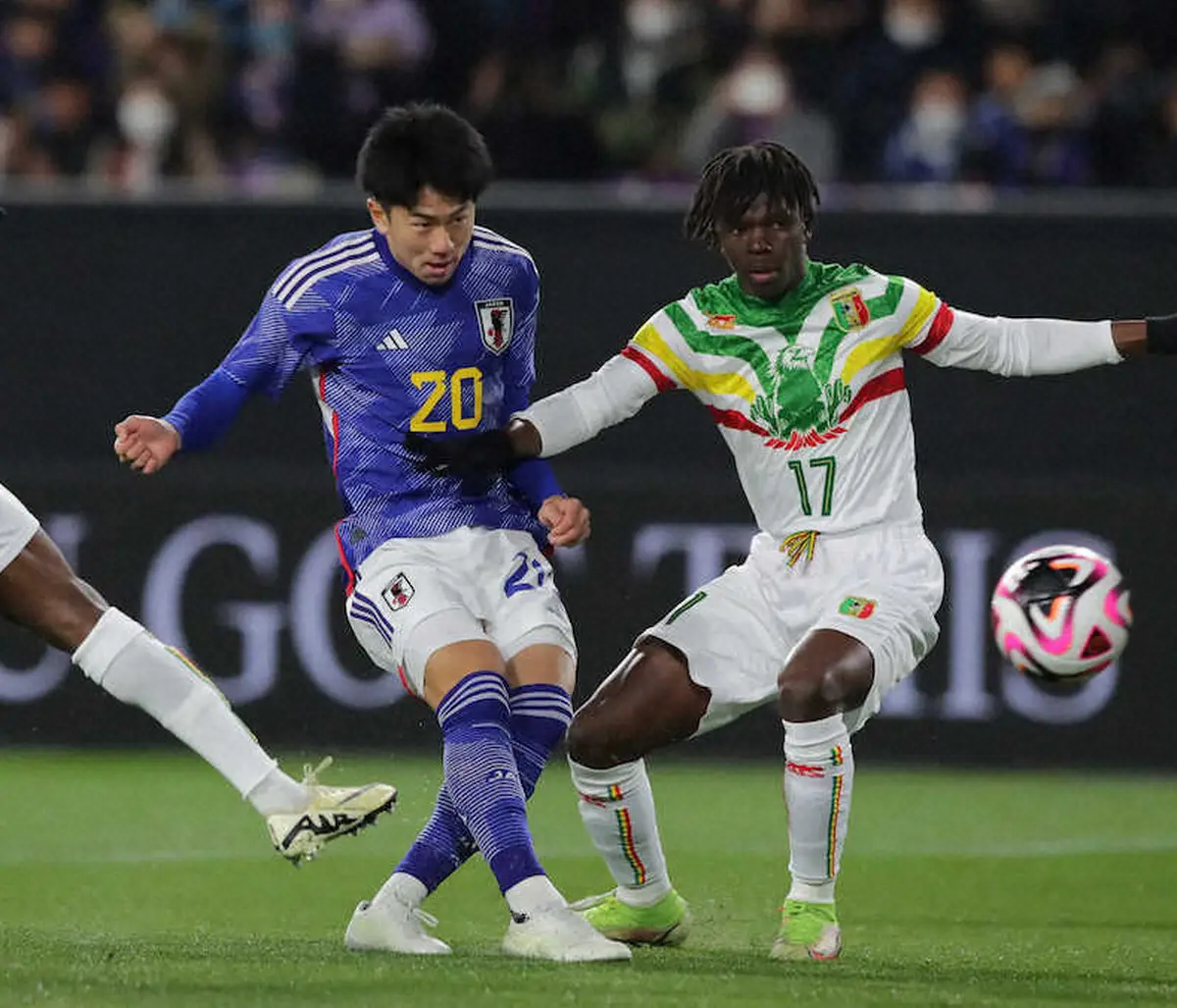 【画像・写真】U23平河　冷静こぼれ球拾っての“1号”にホッ「自信になる」