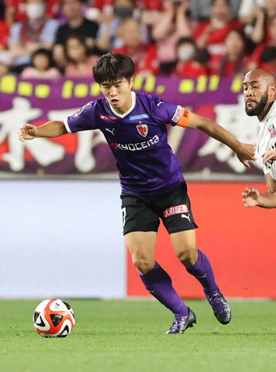 【画像・写真】U―23代表選出の京都MF川崎颯太「クラブに感謝。必ず五輪出場決める」