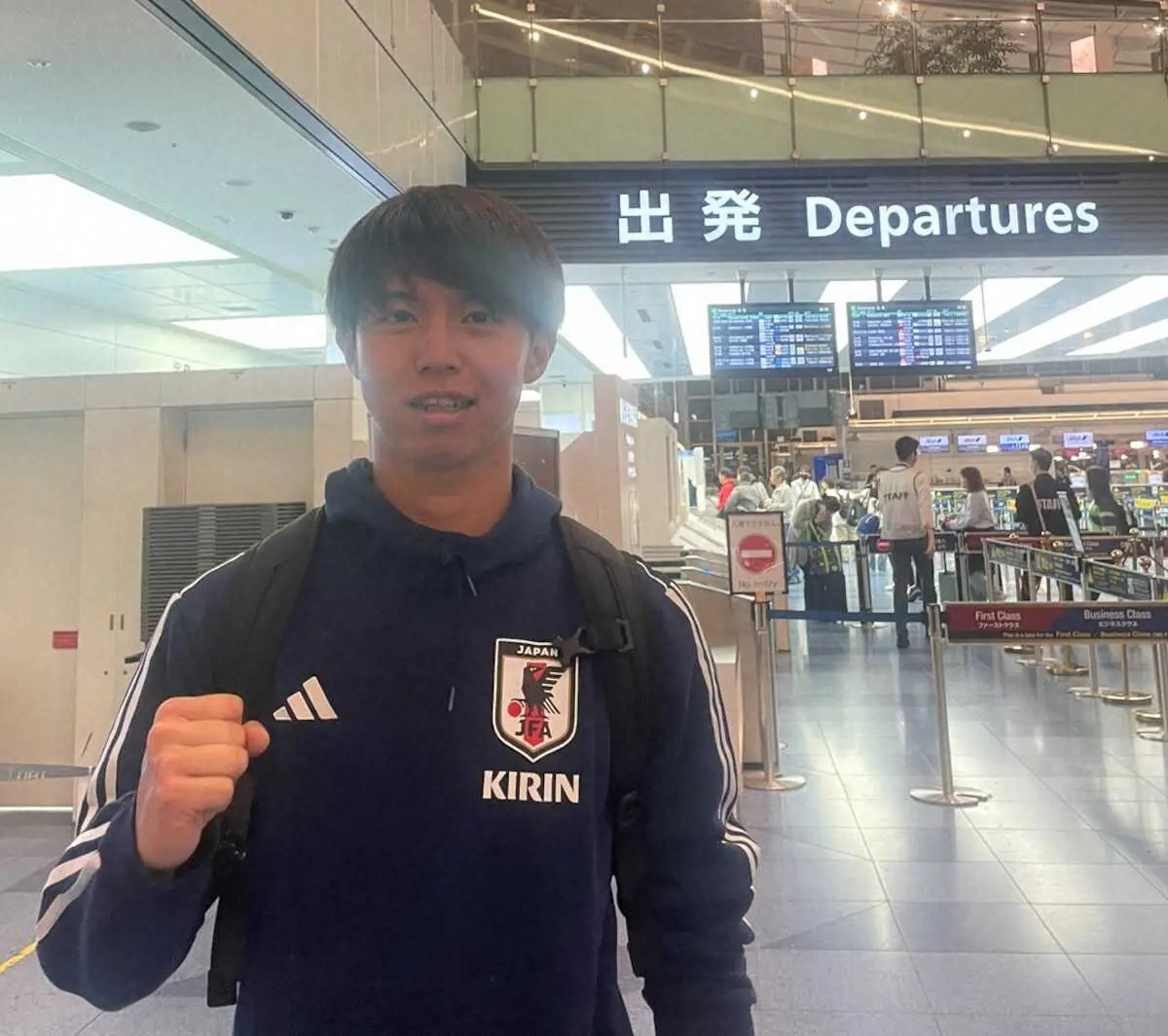 【画像・写真】U―23の22人がドーハで始動　出国延期の鈴木は9日合流へ　パリ五輪最終予選のアジア杯15日開幕