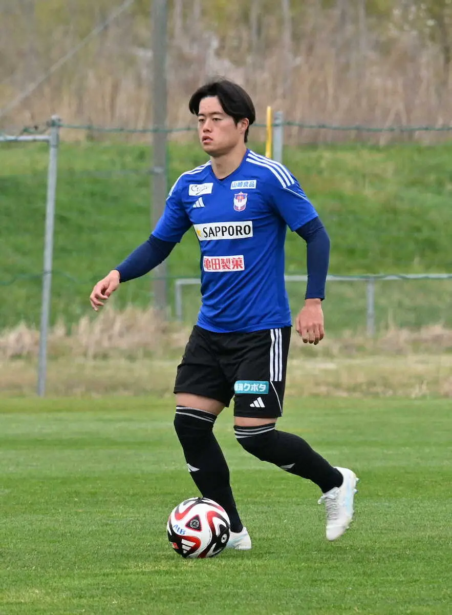 【画像・写真】新潟・森　快足お披露目　17日ルヴァン杯いわき戦　早大出身ルーキーベール脱ぐ