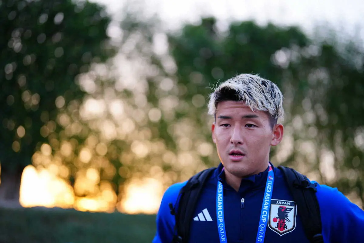 【画像・写真】【五輪最終予選】一発レッド退場のU―23西尾隆矢「その言葉に救われた」　謝罪後の励ましに感謝