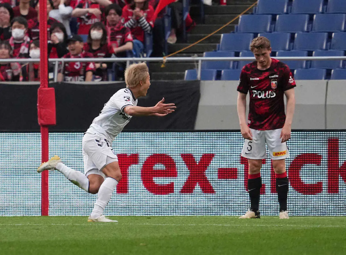 【画像・写真】20歳のガンバ大阪FW坂本一彩がV弾　昨季4戦全敗の浦和沈めた