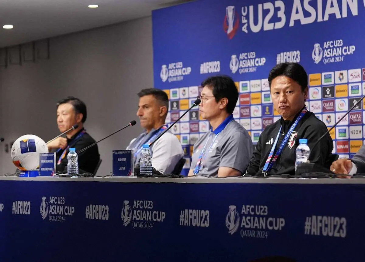 【画像・写真】【五輪最終予選】U―23日本代表、韓国戦先発メンバー発表　UAE戦から7人入れ替え、4人が初先発