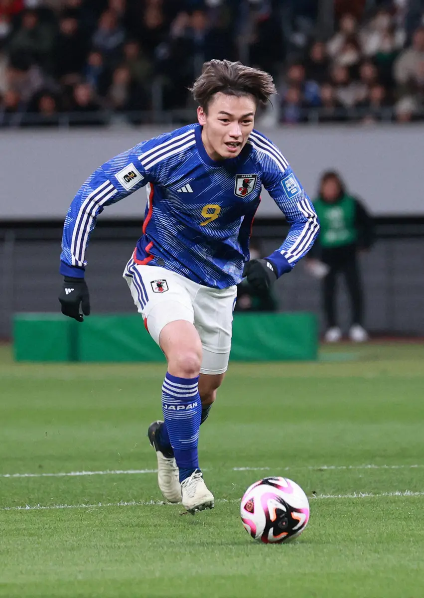 【画像・写真】日本代表FW上田