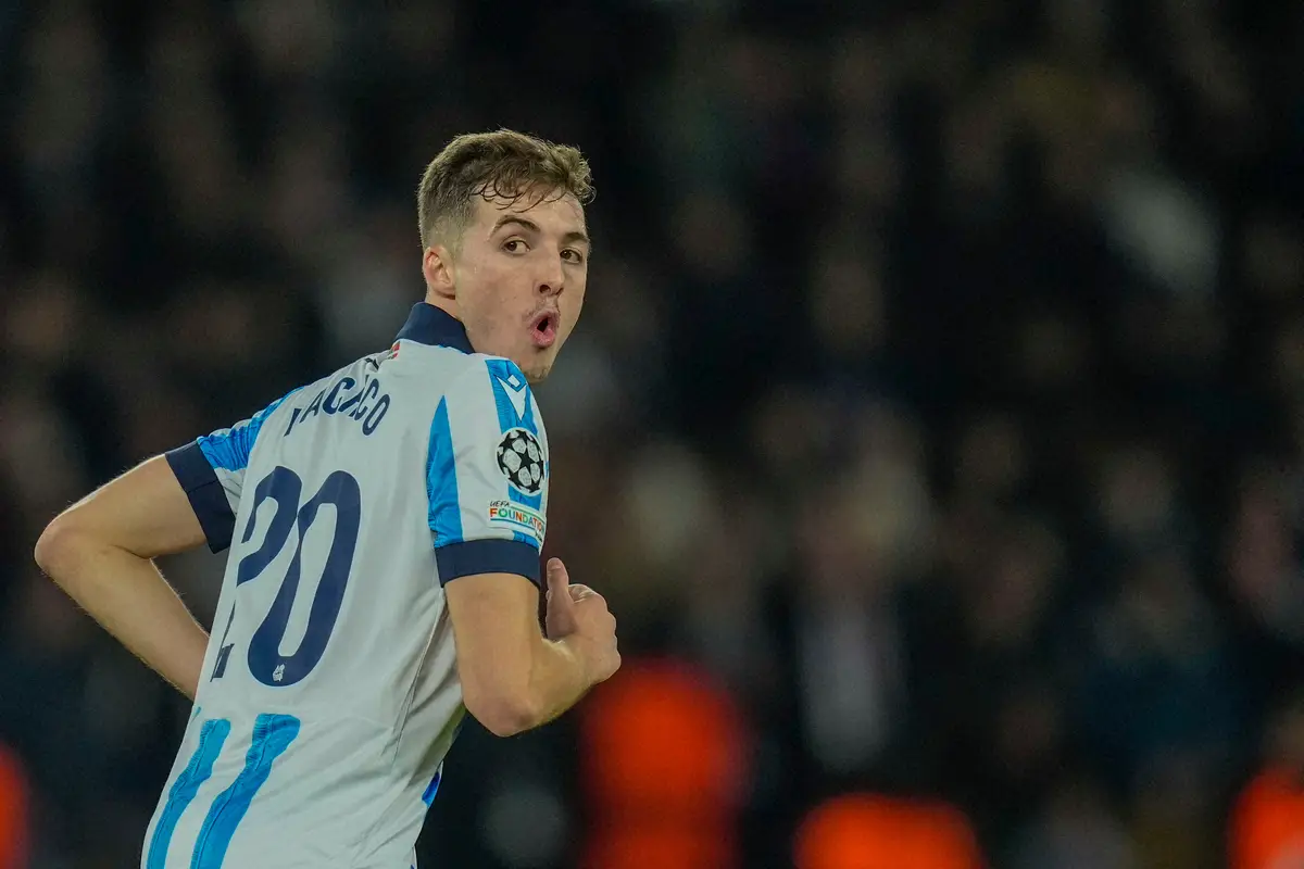 【画像・写真】RソシエダードのDFパチェコ（AP）