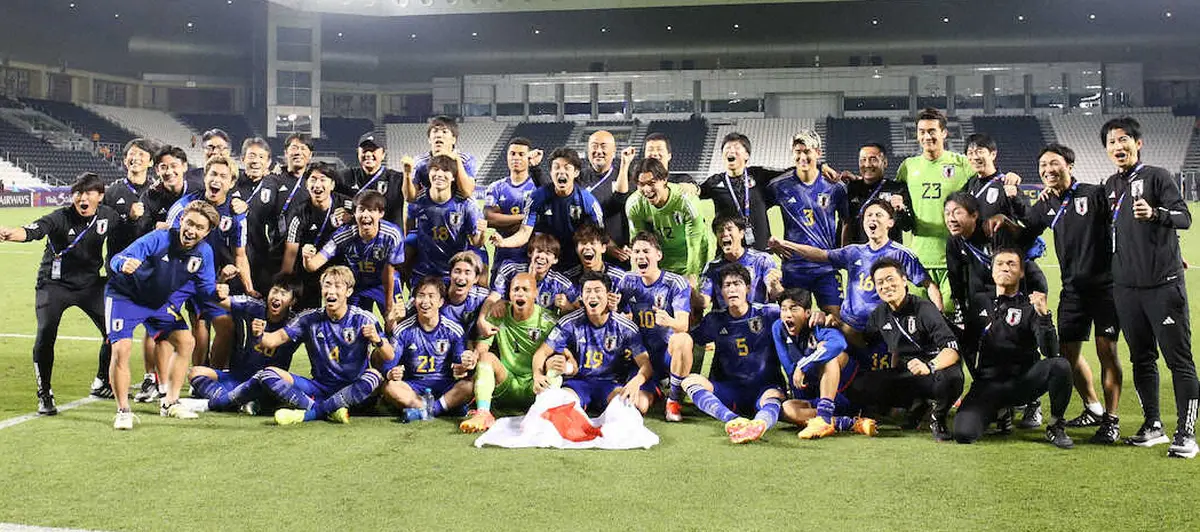 【画像・写真】森保監督、パリ切符獲得の大岩ジャパンを祝福「またひとつ世界の舞台で戦える権利を得ることができた