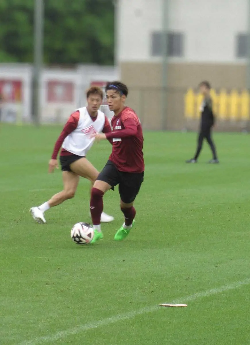 【画像・写真】神戸MF佐々木大樹が2年連続の“名古屋撃ち”宣言「良いイメージある」昨年の敵地・名古屋戦でゴール