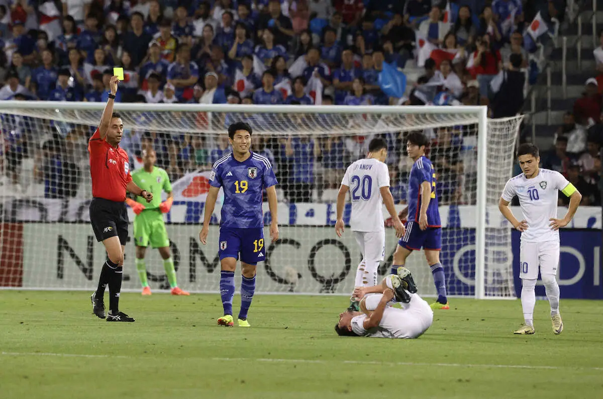 【画像・写真】【五輪最終予選】U-23日本代表、決勝ウズベク戦0―0で後半へ　シュートはMF佐藤の1本のみ