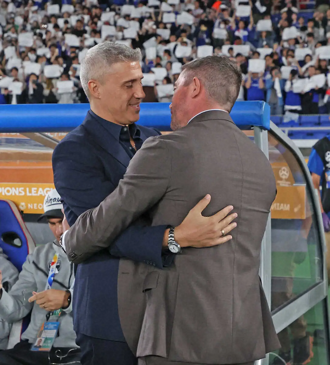 【画像・写真】アルアイン・クレスポ監督「かなり自信を持っている」と不敵な笑み　第2戦での逆転目指す