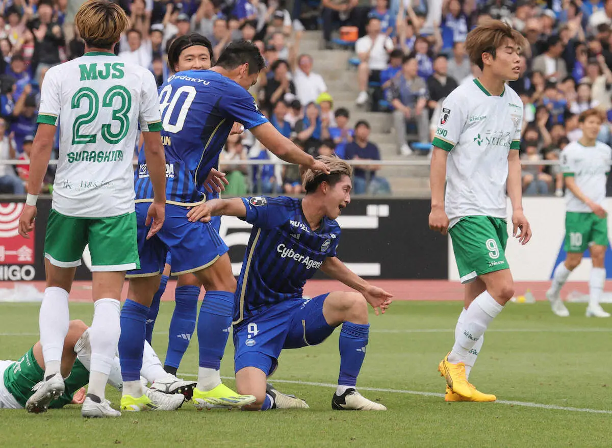 【画像・写真】町田がJ1初開催「東京クラシック」で東京Vに5―0完勝　U23代表藤尾がOG誘発と2発で実質ハット