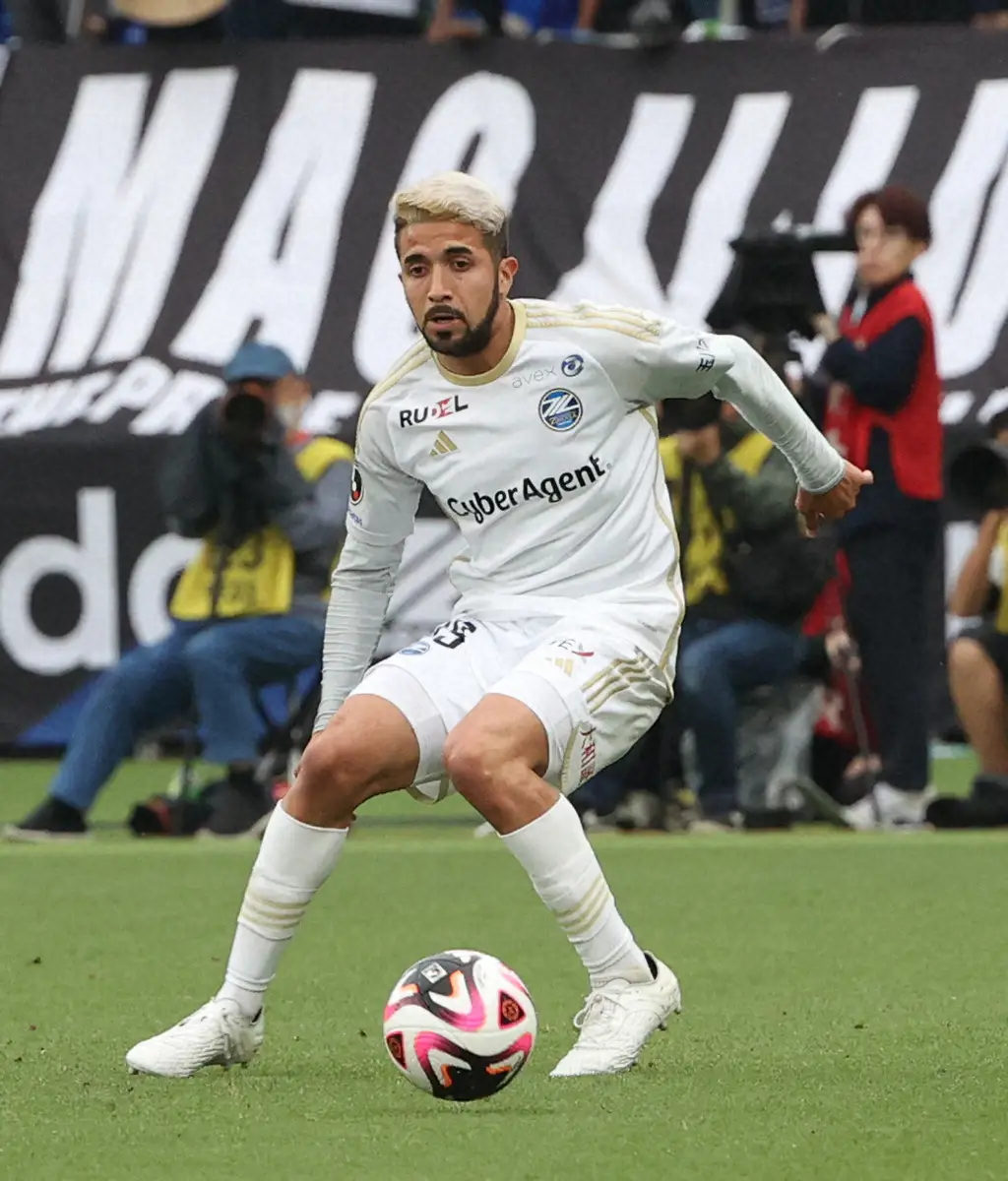 【画像・写真】J1町田で活躍するMFバスケス・バイロン