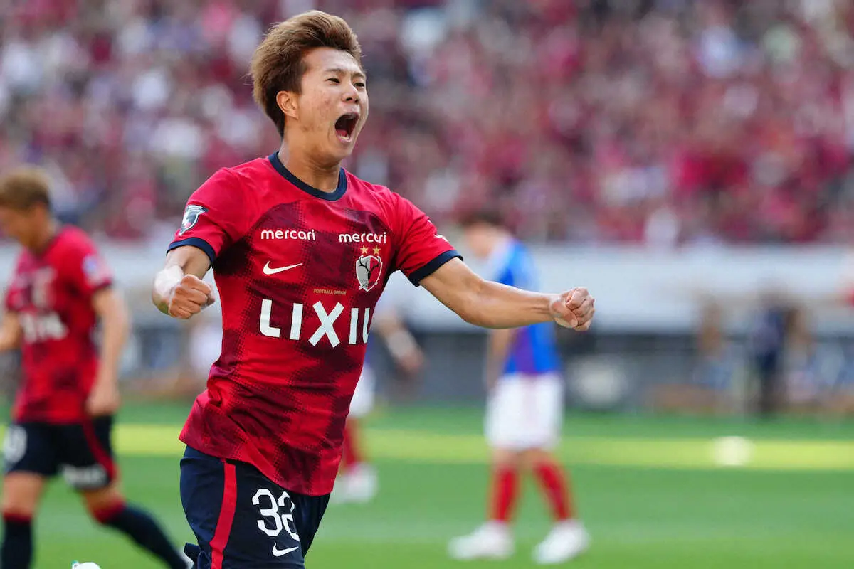 【画像・写真】鹿島　横浜撃破で首位・町田に勝ち点並んだ!22歳DF濃野が柳沢敦のクラブ新人記録に並ぶ今季5点目