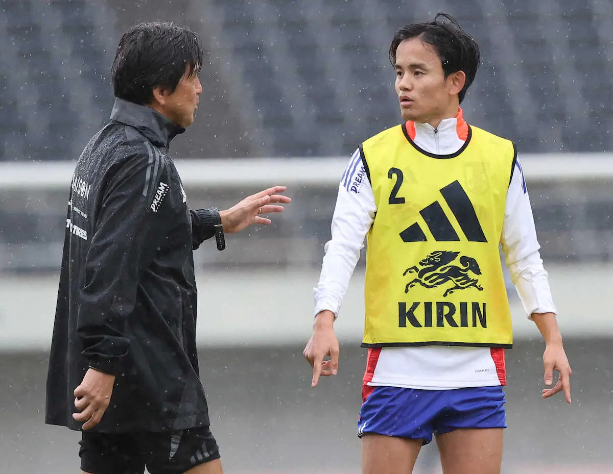 【画像・写真】森保ジャパンが広島合宿スタート　MF久保とDF長友は途中から別調整