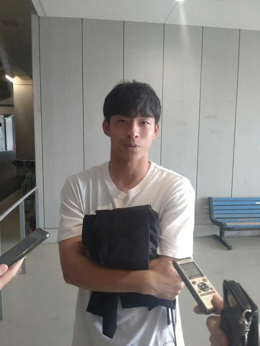 【画像・写真】U―23日本代表のG大阪DF半田陸「セキよりも良いパフォーマンスしたいですね」16日柏戦へ