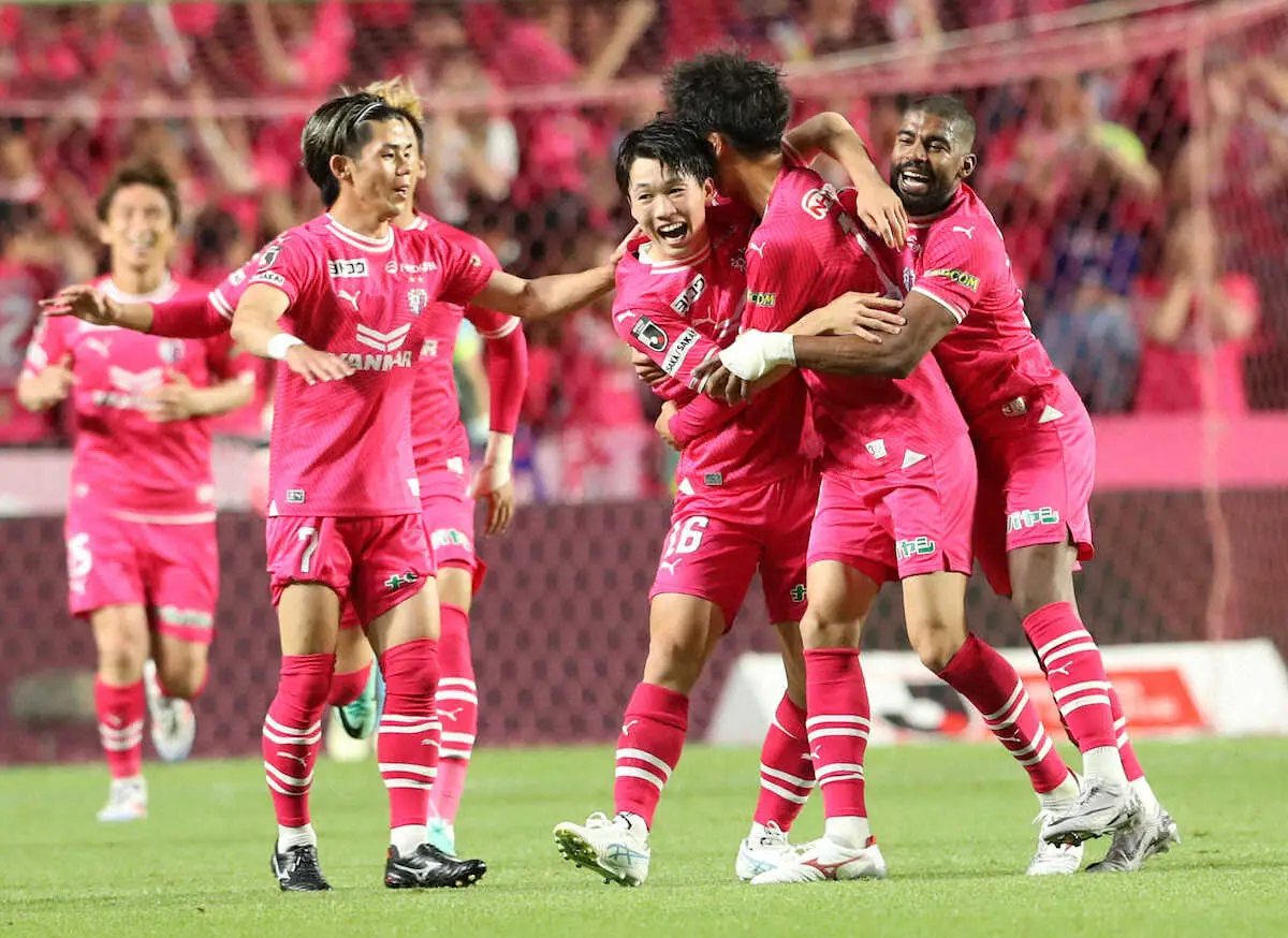 【画像・写真】毎熊先輩安心してください、オレがいますよ　C大阪DF奥田勇斗がプロ初ゴール