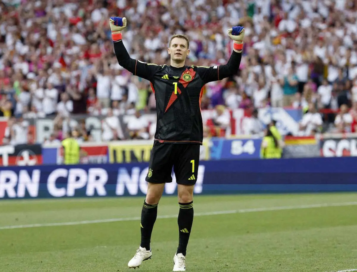 【画像・写真】ドイツ代表ノイアー　GK最多出場ブッフォンに並んだ!神セーブをネット絶賛「MOM級の活躍」