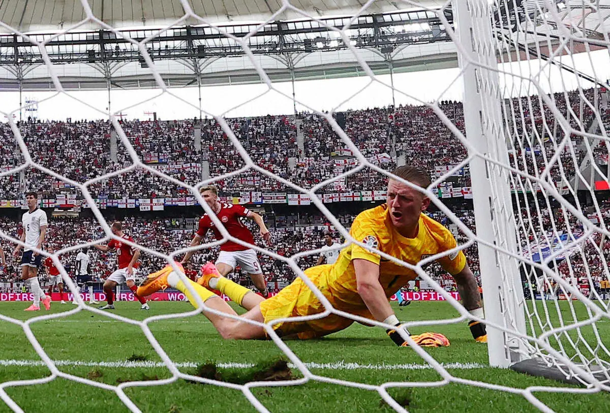 【画像・写真】【欧州選手権】イングランド　FWケーン先制弾も…デンマークとドローで決勝T進出お預け