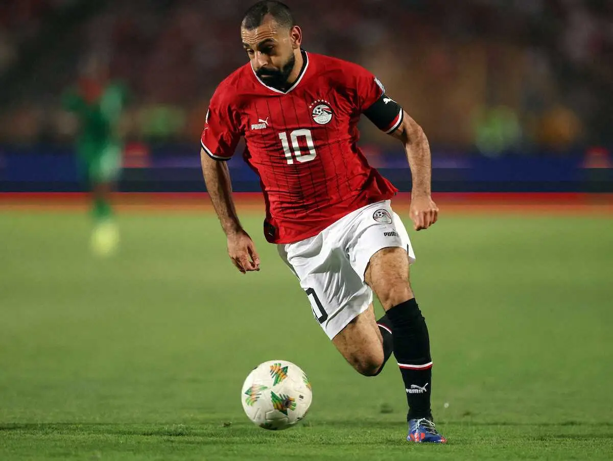 【画像・写真】エジプト代表FWサラー（ロイター）