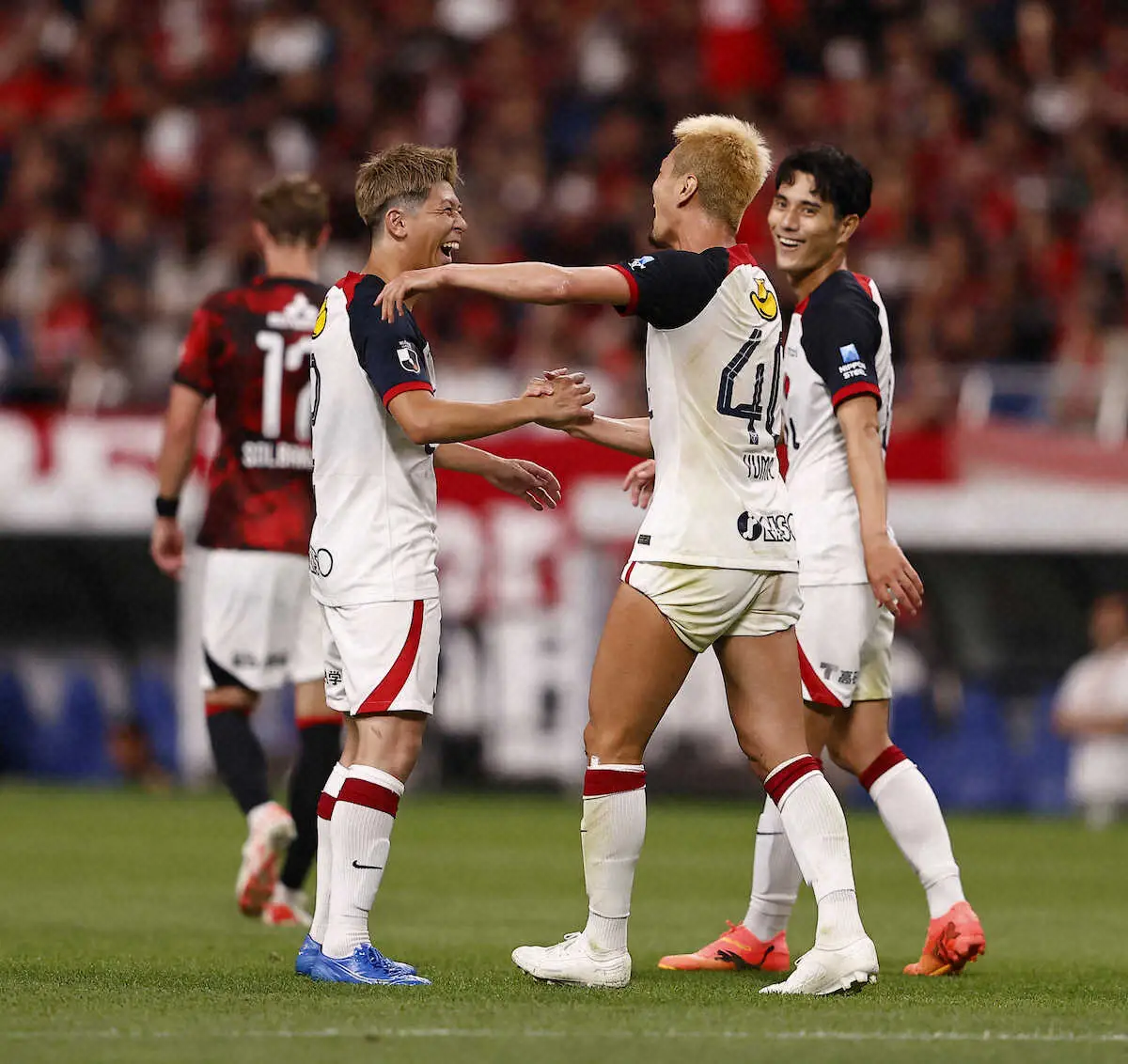 【画像・写真】鹿島　2―0から失速ドロー　2ゴールFW鈴木優磨は2年連続3度目の2桁得点を達成