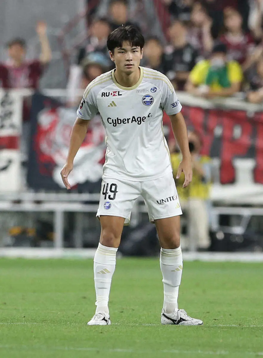 【画像・写真】町田来季内定の東海大FW桑山が特別指定でJ1デビュー「意外にやれたし楽しかった」空中戦で実力発揮