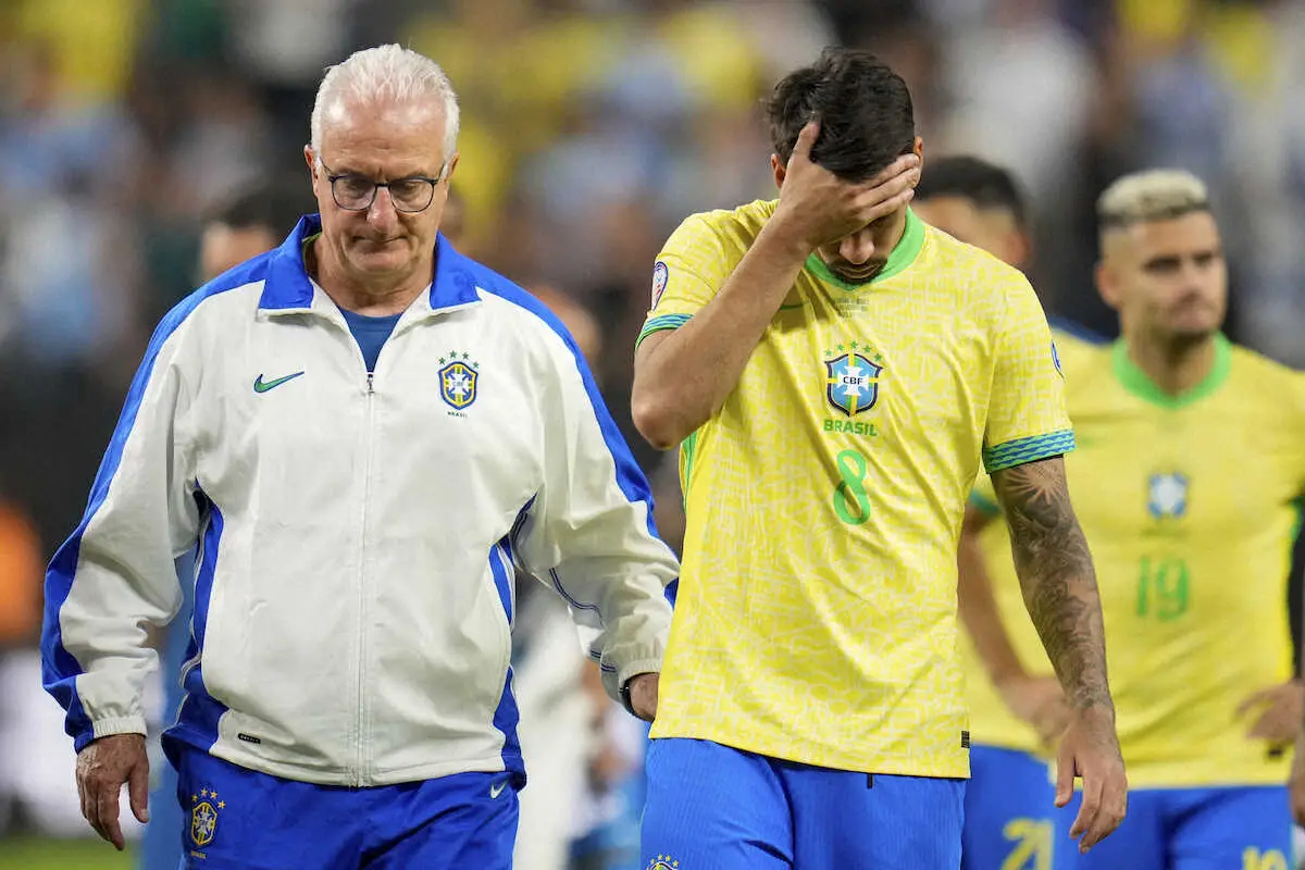 【画像・写真】ビニシウス出場停止のブラジルがPK戦で南米選手権8強敗退　6位低迷のW杯南米予選に続く不振