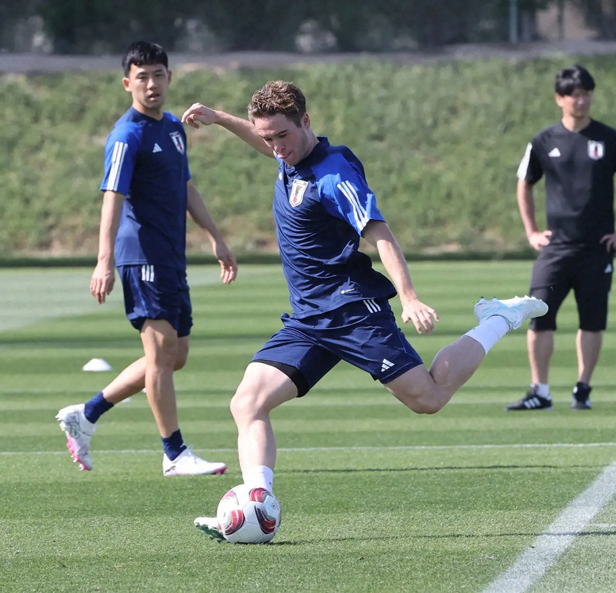 【画像・写真】U―23日本代表　パリ五輪トレーニングパートナーに本間ジャスティンら5人、フランス戦まで同行