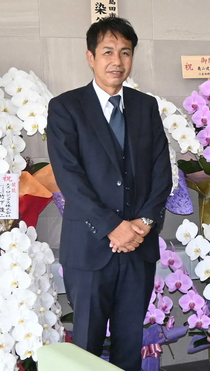 【画像・写真】静岡県サッカー協会新会長に元日本代表MF大榎克己氏が就任　「大きな責任を感じる」