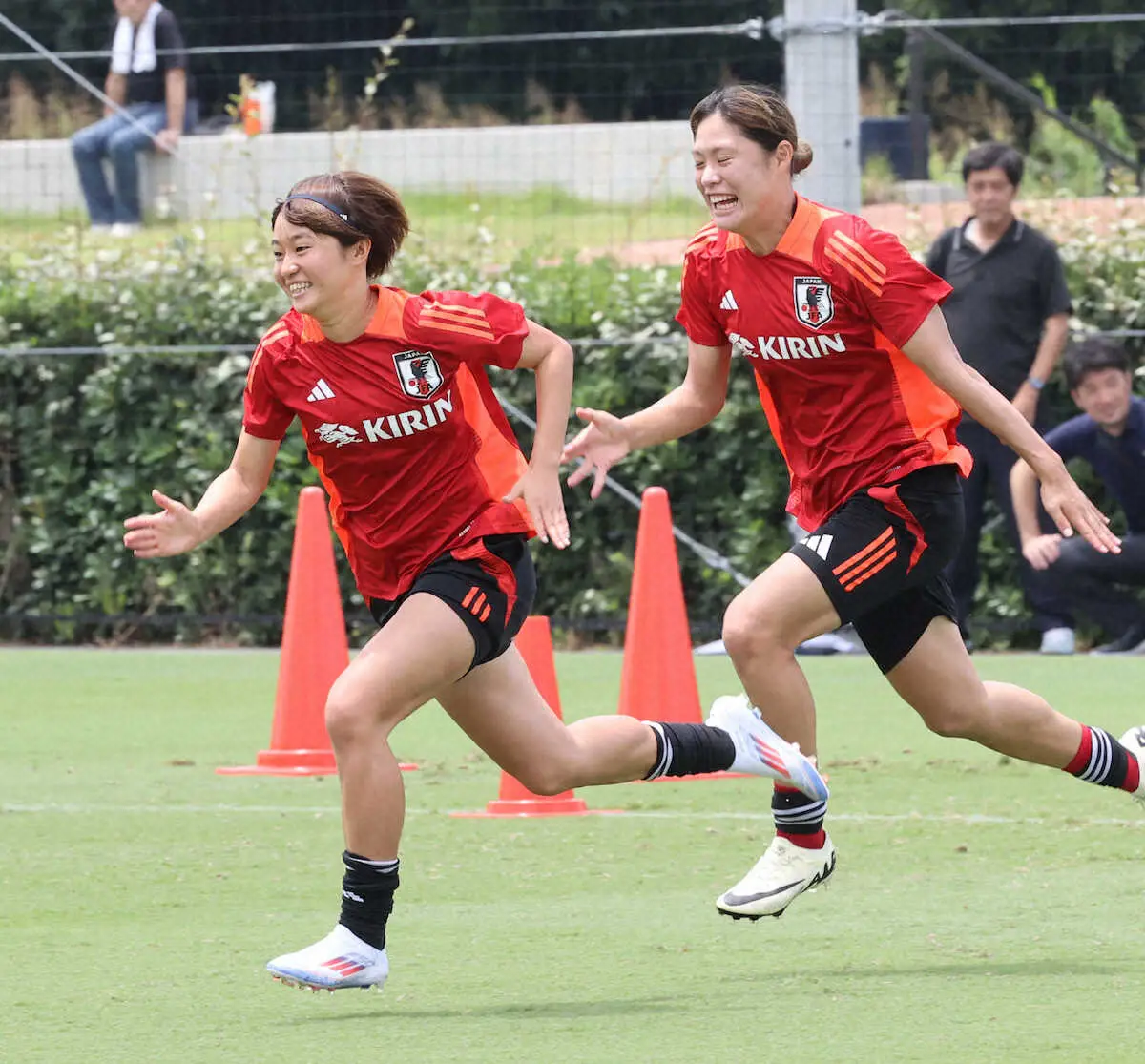 【画像・写真】なでしこジャパン　千葉合宿2日目もハードに調整　谷川は2日連続別メニュー