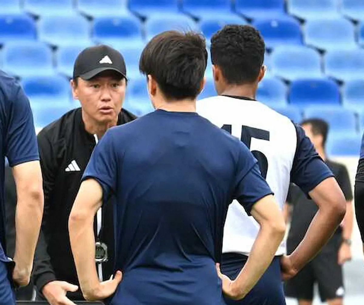 【画像・写真】パリ五輪サッカー日本代表、パラグアイ戦へミニゲームなどで調整