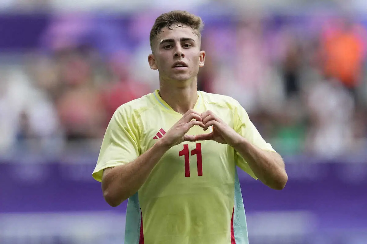 【画像・写真】【サッカー男子】スペイン　パリ五輪開幕2連勝!ドミニカに3発快勝で決勝T進出一番乗り