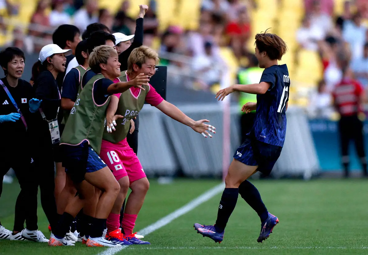 【画像・写真】なでしこ 浜野まいかの得点で先制！田中美南も続いた！　引き分け以上で決勝T進出が決まるナイジェリア戦