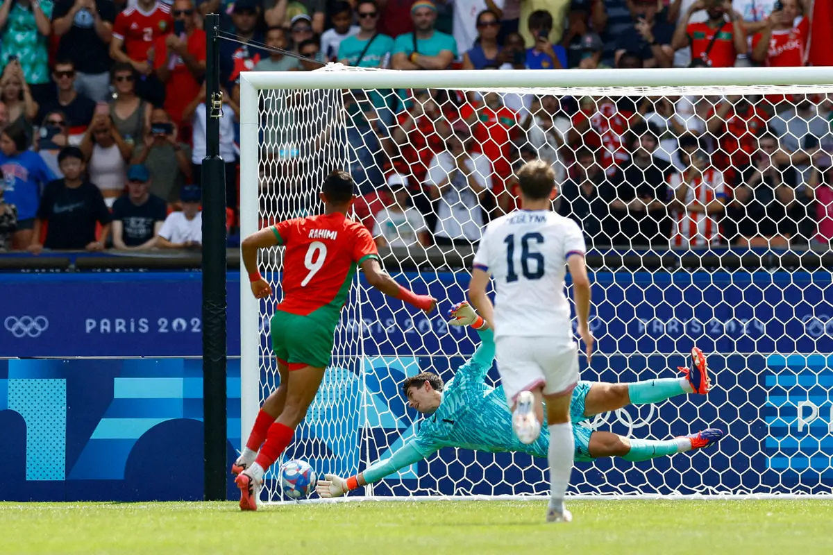 【画像・写真】【サッカー男子】モロッコ快挙だ!米国に4発完勝で初の4強入り　準決勝は日本―スペイン戦勝者と激突へ