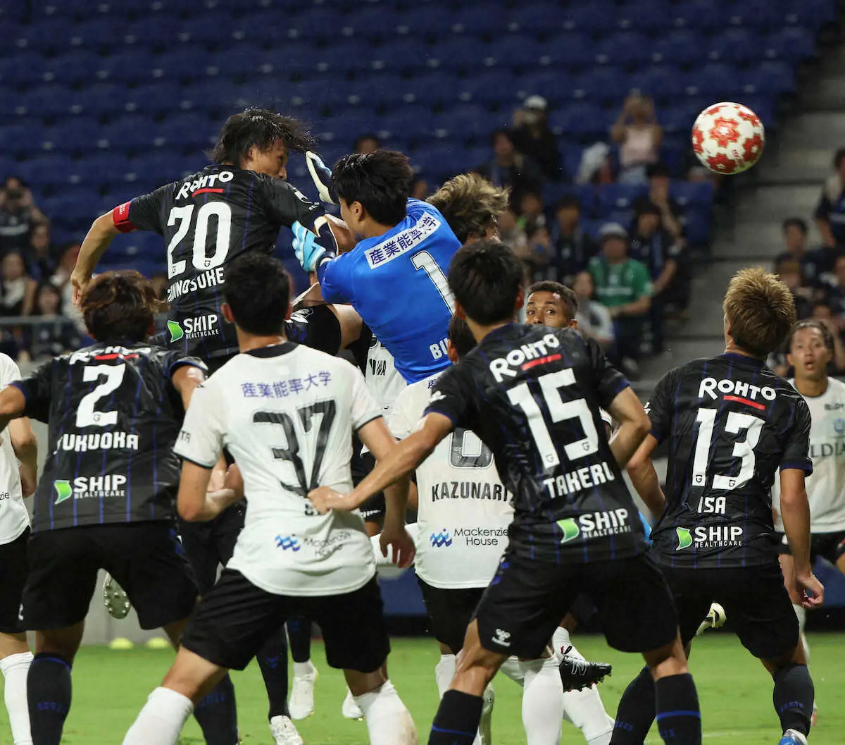 【画像・写真】G大阪が逆転勝利で3大会ぶり8強　福岡＆中谷のCBコンビ競演弾