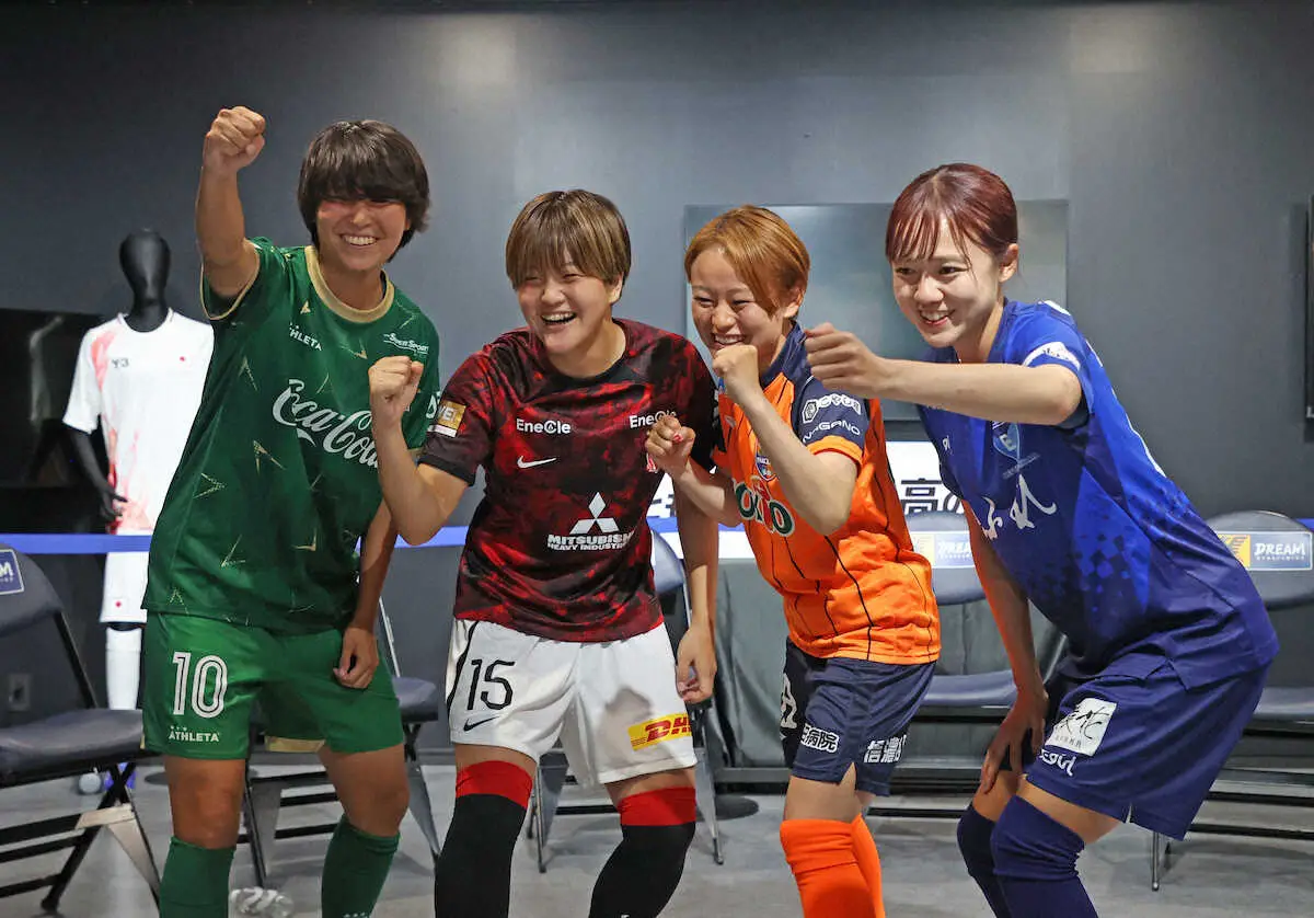 【画像・写真】V3狙う三菱重工浦和FW島田芽衣「自分が引っ張っていかないと」　海外流出続くWEリーグの新たな主役へ