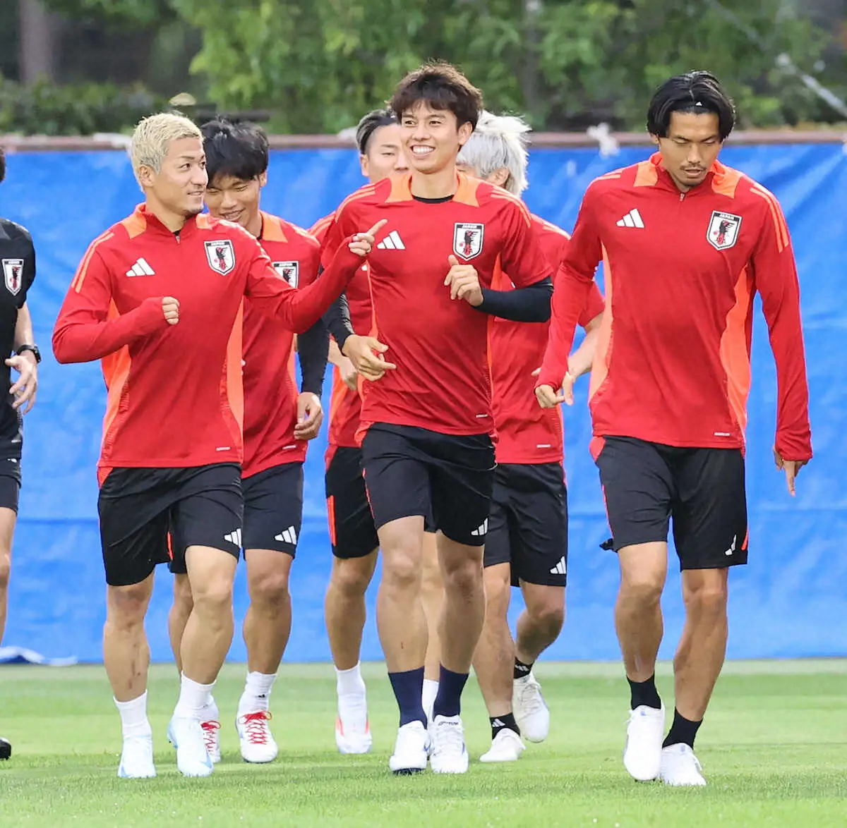 【画像・写真】日本代表・田中碧「勝つことだけに全員でフォーカス」　直前でリーズ移籍決断の理由も明かす　