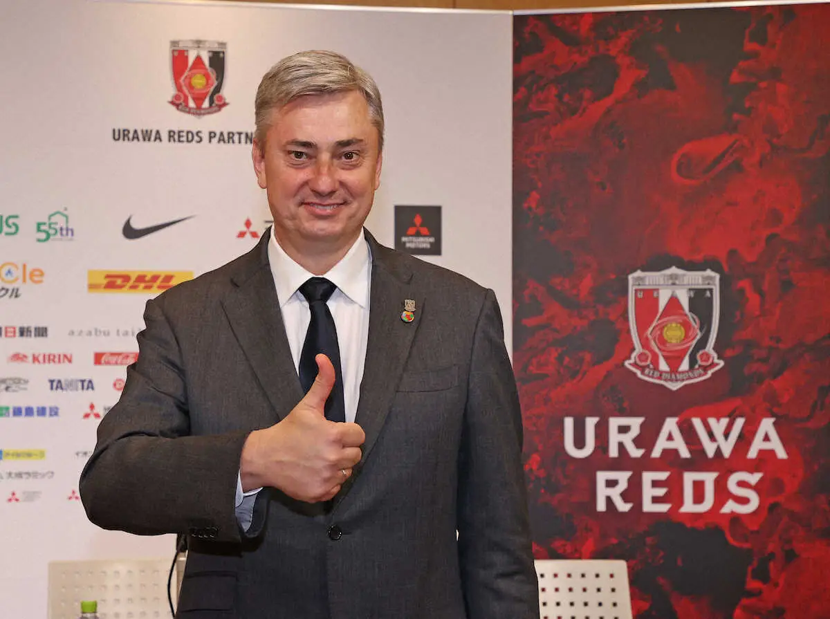 【画像・写真】浦和スコルジャ新監督「これからやっていくことは…」　就任会見で今後の意気込み語る