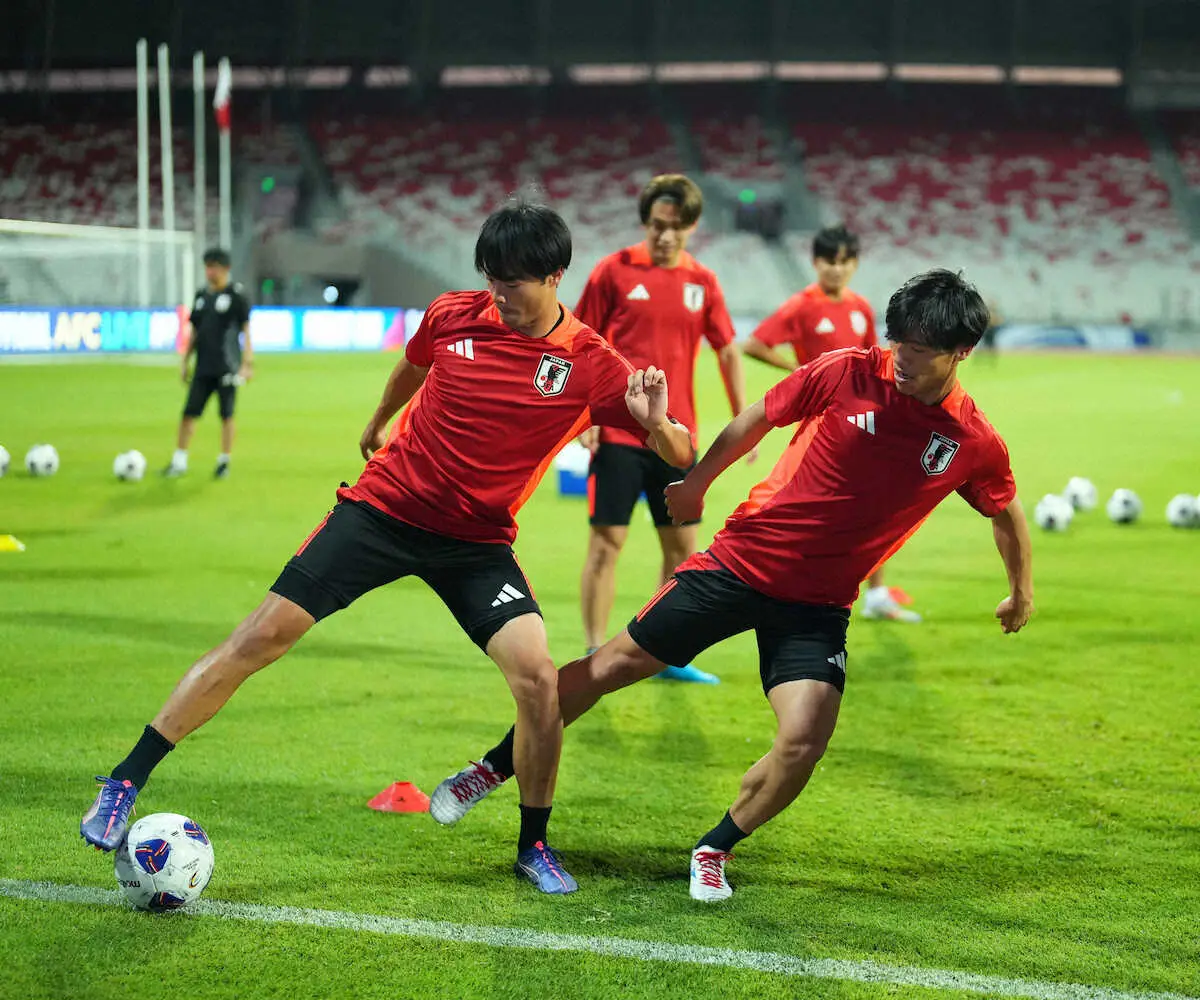 【画像・写真】日本代表・三笘、2戦連続先発へ万全「スタメンでできる準備してる」　バーレーンの高さ＆カウンター警戒